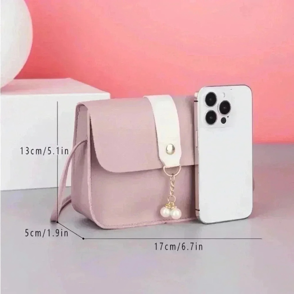 ⚠️Clearance Purple Mini Color Block Crossbody Bag - Picture 3 of 5